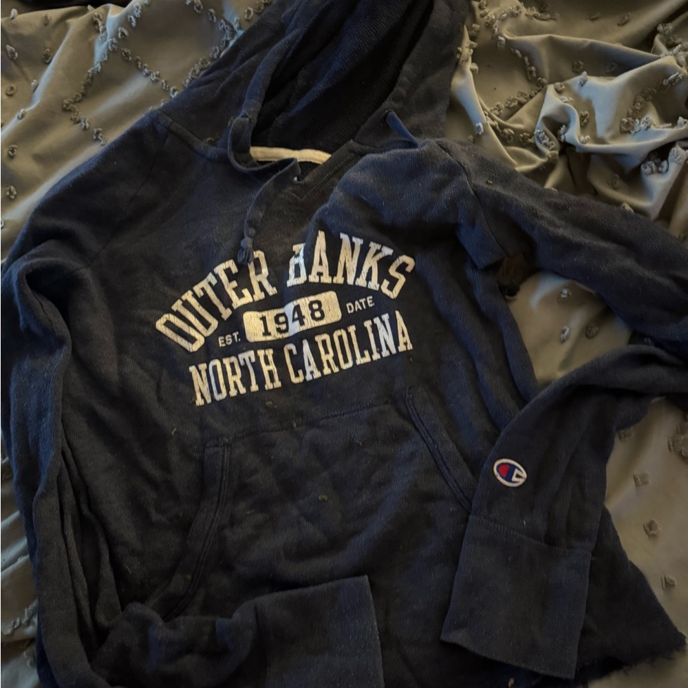 Champion Blue Varsity Style Sweater